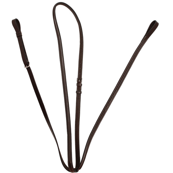 Black Oak Round Raised Fancy Stitch Standing Martingale
